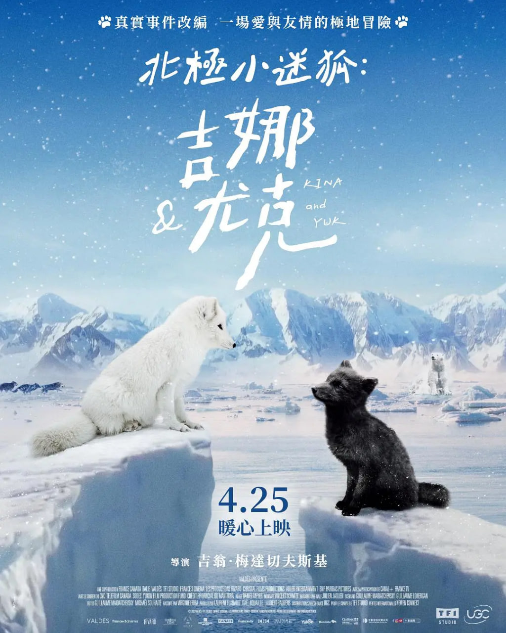 北极小迷狐吉娜，尤克